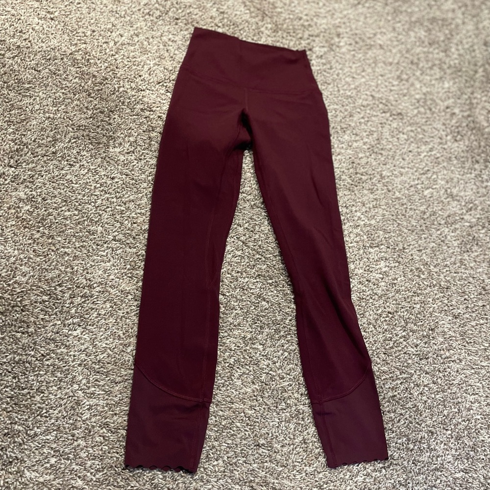 Lululemon Align Scalloped Hem